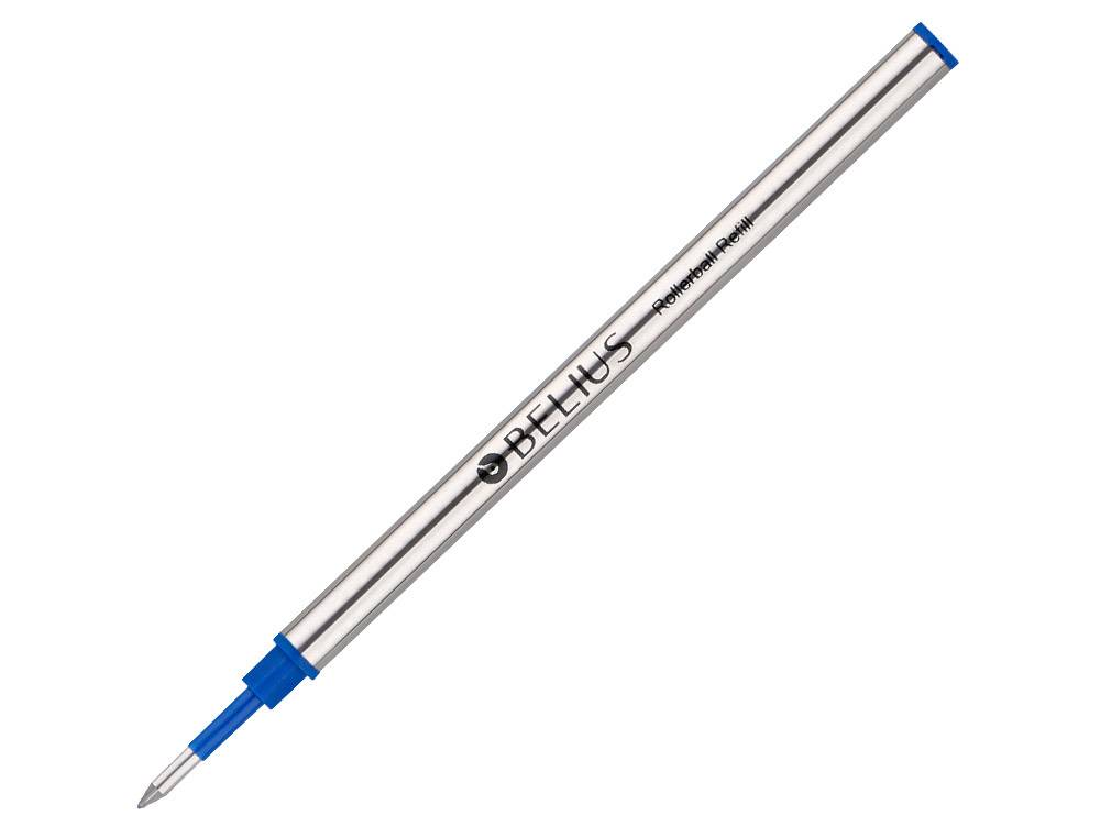 RECAMBIO ROLLER BELIUS AZUL 0,7 MM CAJA 3 UNIDADES