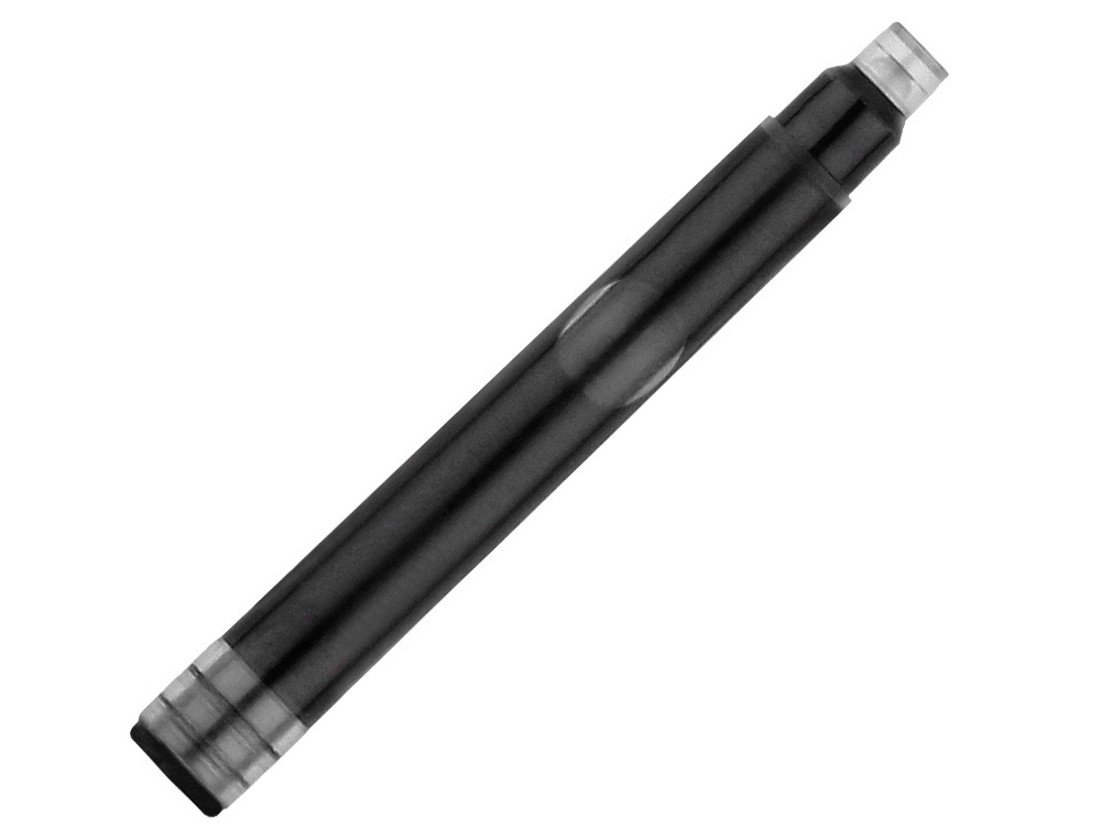 TINTA ESTILOGRAFICA BELIUS NEGRO CAJA 6 CARTUCHOS