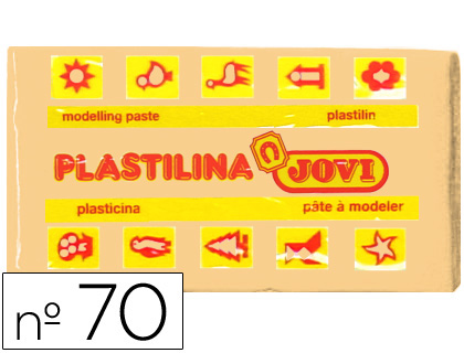 PLASTILINA JOVI 70 CARNE UNIDAD TAMAO PEQUEO