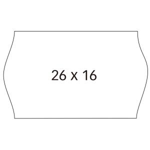 ETIQUETAS APLI 16 X 26 MM BLANCA PERMANENTE PACK 6 